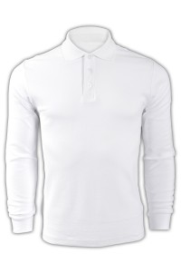SKLPS001 pure colour plain color white 001 long sleeved en' s Polo shirt 1AD01 offering order online order DIY personal design group team LOGO polo shirts Hong Kong company shirt supplier price 45 degree